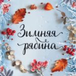 Зимняя рябина