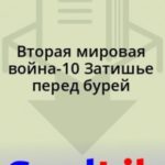 Вторая мировая война-10 Затишье перед бурей